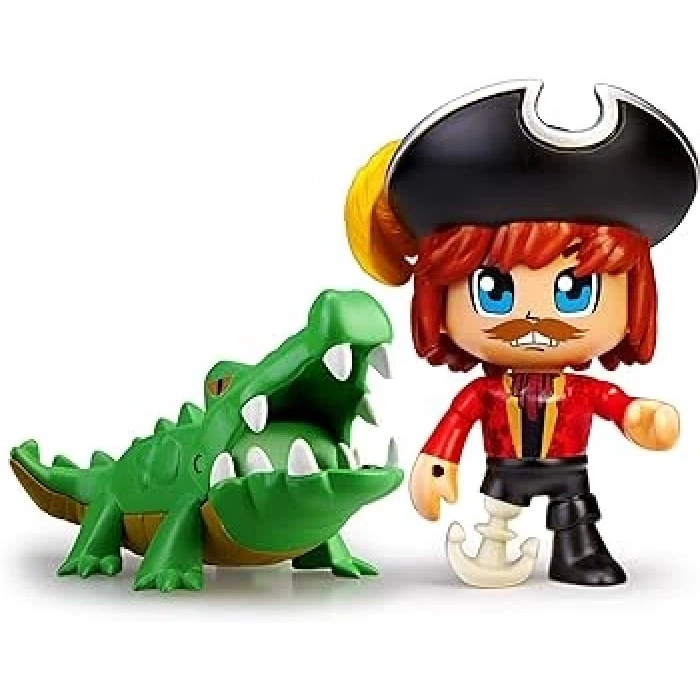 Feber Pinypon Macera- Kaptan Cayman Korsan Adası 2 Figürlü, 4 ile 8 Yaşında Çocuklar için (700015637)