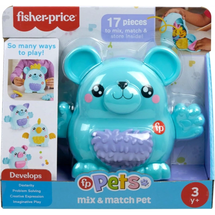 Fisher Price Karıştır ve Eşleştir Evcil Hayvanlar HXP18