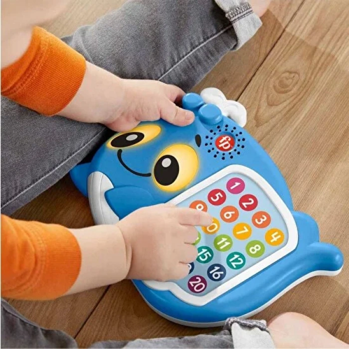 HJR72 Fisher Price Linkimals Sayı Sayan Balina