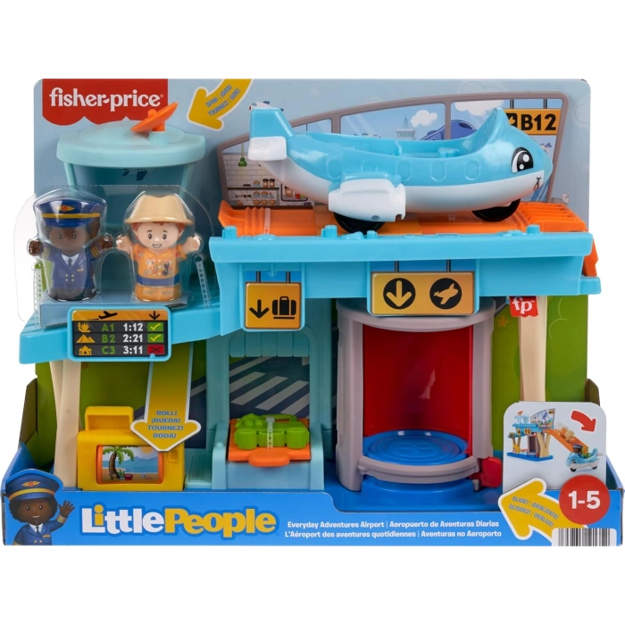 Fisher Price Little People Eğlenceli Havaalanı Oyun Seti HTJ26
