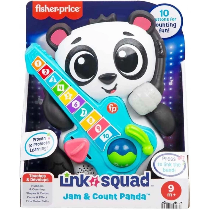 Fisher Price Sesli ve Işıklı Link Squad İlk Sayılarım Panda HYL25