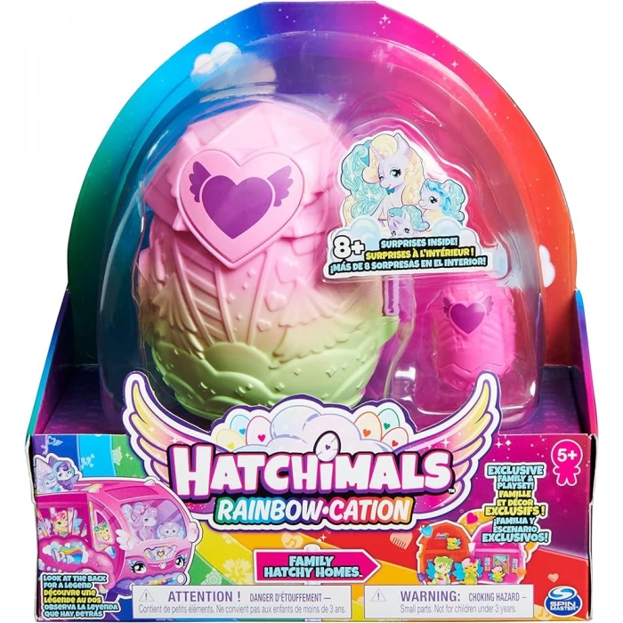 Hatchimals Rainbow Cation Hatchy Aile Evi