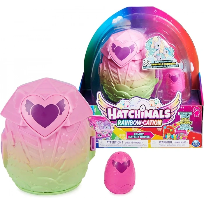 Hatchimals Rainbow Cation Hatchy Aile Evi