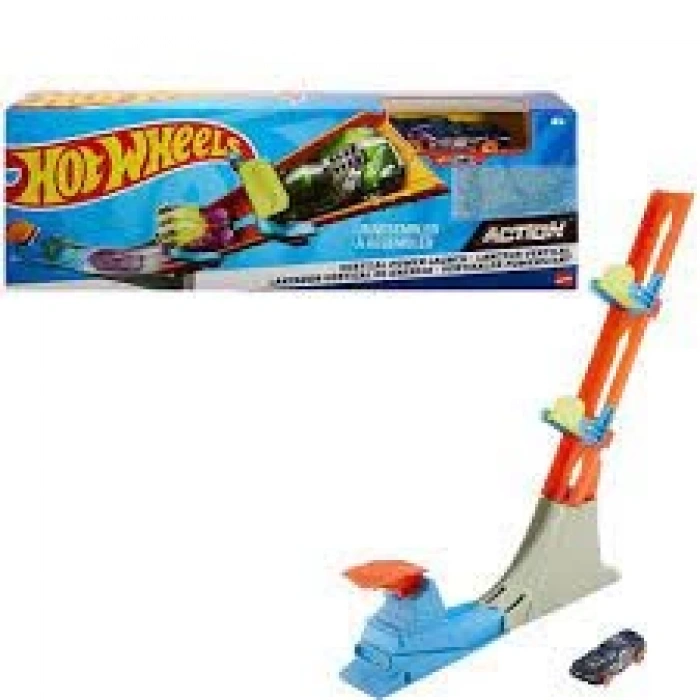 Hot Wheels Akrobasi Atlayışı Yarış Seti FTH79 HFY69 - Renkli