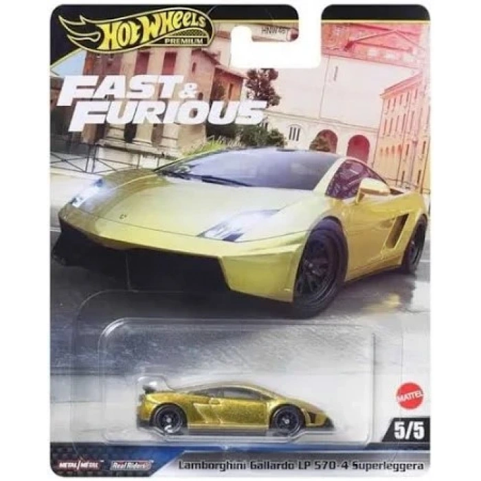 Hot Wheels Premium Fast & Furious Lamborghini Gallardo LP 570-4 Superleggera HNM46-JBM01