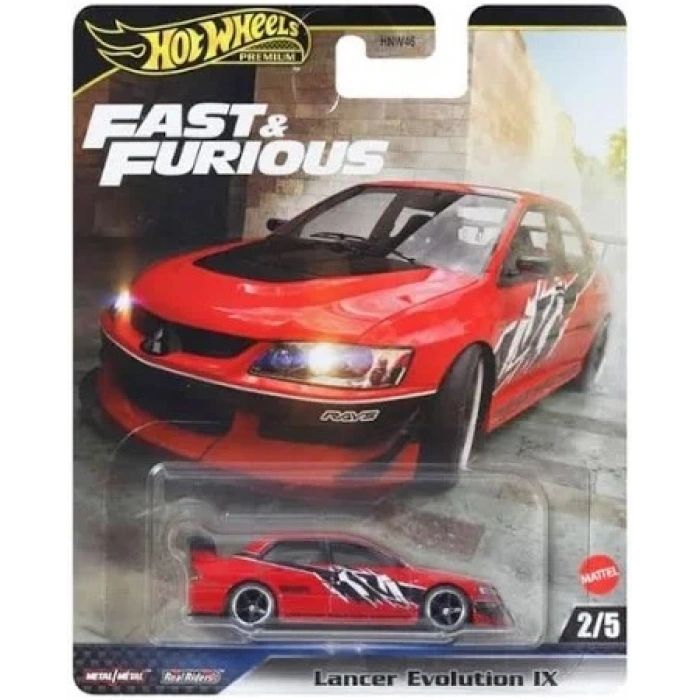 Hot Wheels Premıum Fast Furıous Lancer Evolution IX HNW46- JBM02