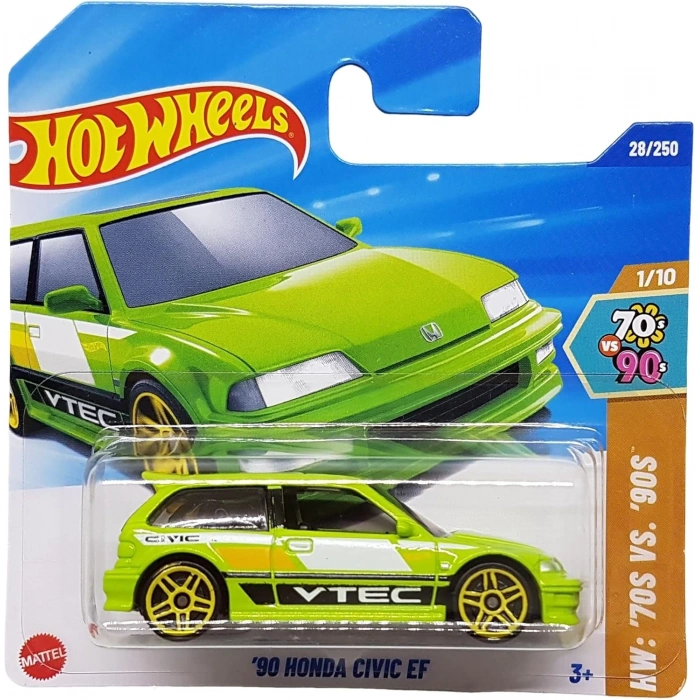 Hot Wheels Tekli Arabalar 90 Honda Civic Ef HYX90