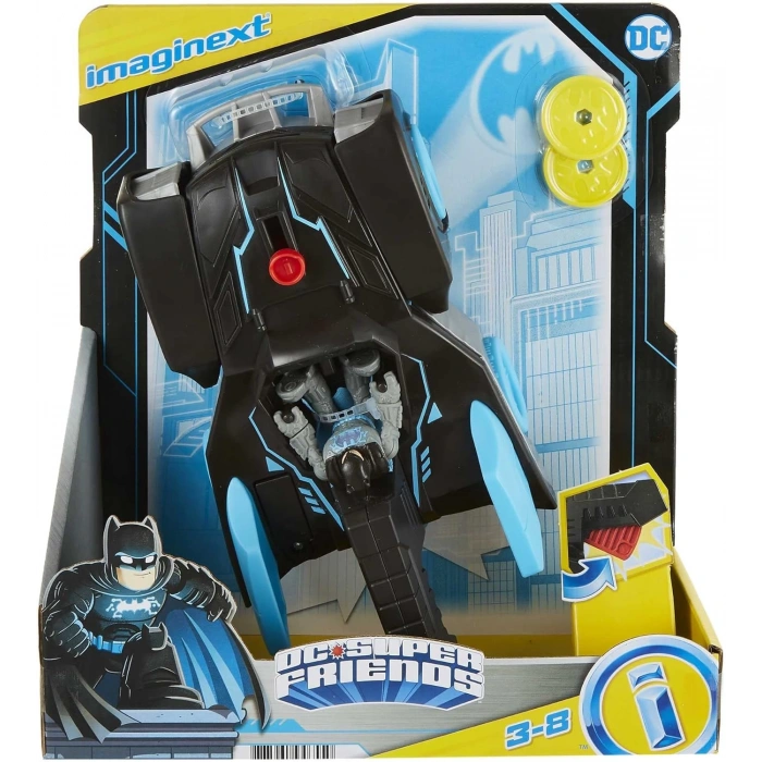 Imaginext DC Super Friends Bat-Tech Batmobil, 3-8Y, GWT24