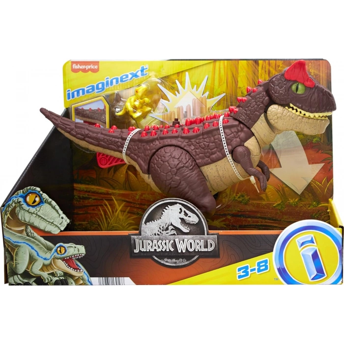 Imaginext Jurassic World Spike Strike Carnotaurus HML42