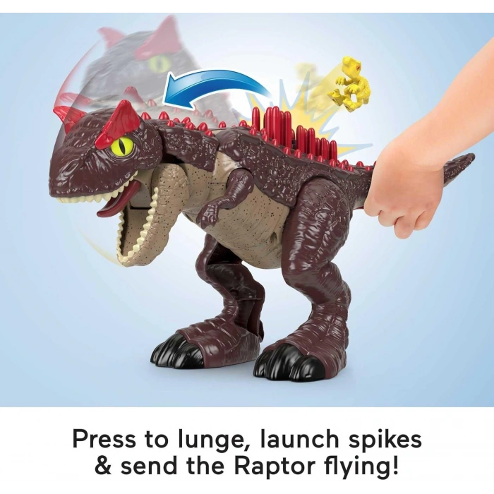 Imaginext Jurassic World Spike Strike Carnotaurus HML42