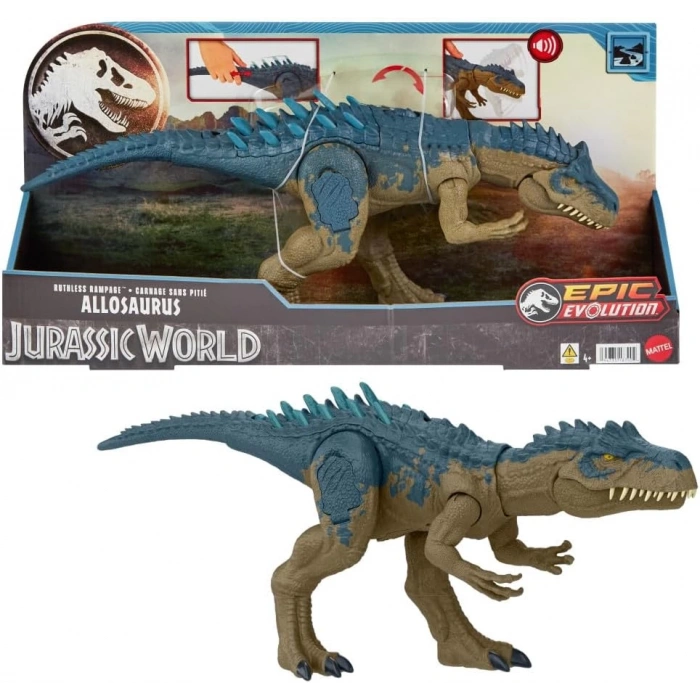Jurassic World Süper Güçlü Allosaurus Figürü ‎HRX50