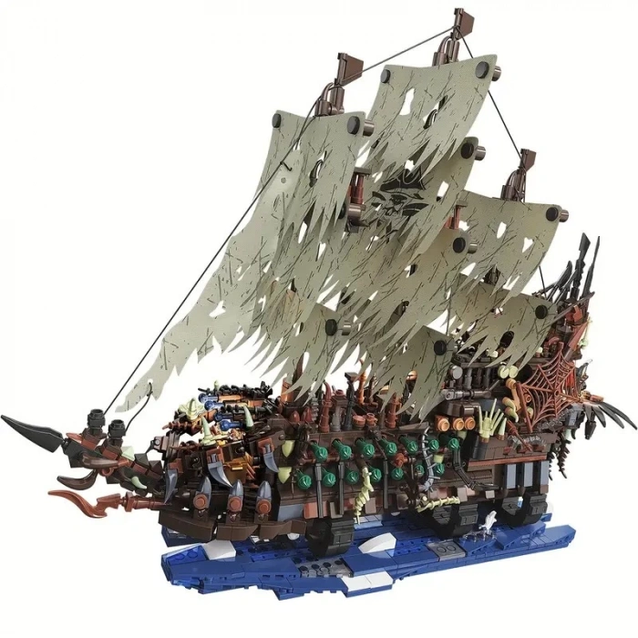 Korsan Gemisi Yapı Blokları Seti 2159 Parça Klasik Minyatür Model Kiti Yetişkinler İçin Mükemmel Hediye