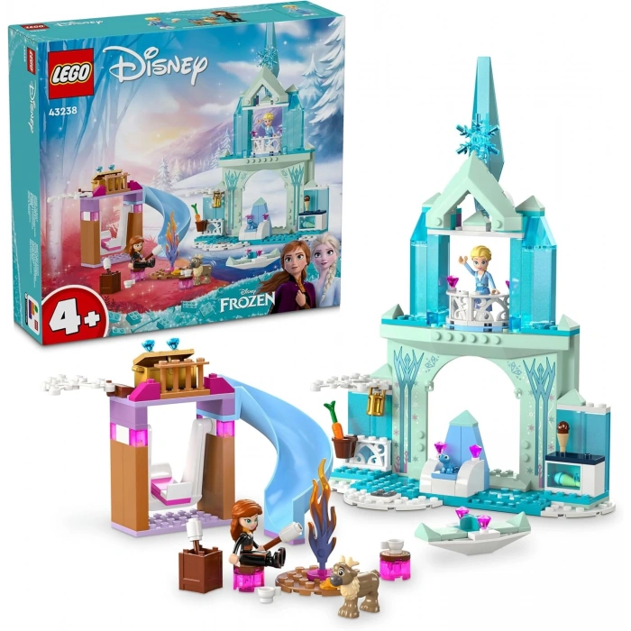 LEGO 43238 Disney Princess Elsanın Karlar Ülkesi Şatosu 163 Parça