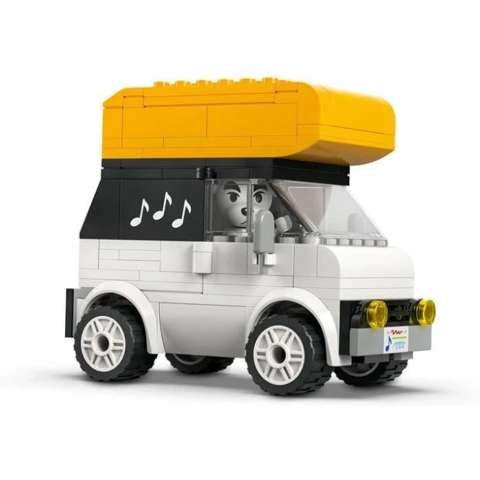 LEGO Animal Crossing K.K. Meydan Konseri 77052-7 Yaş ve Üzeri Çocuklar İçin Kafe ve Araç İçeren Oyuncak Yapım Seti (550 Parça)