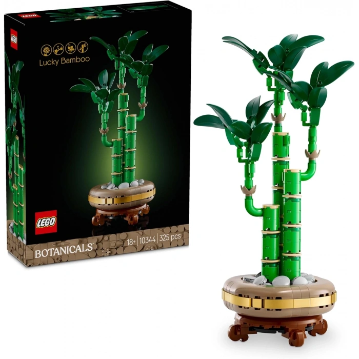 LEGO Botanicals Şans Bambusu 10344 – 325 Parça
