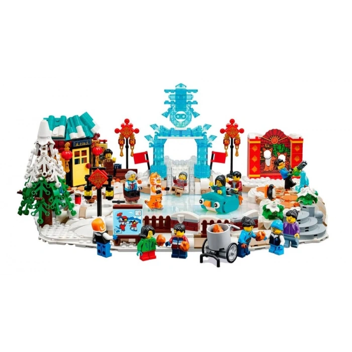 LEGO 80109 Chinese Festivals Yeni Ay Yılı Buz Festivali (1519 Parça )