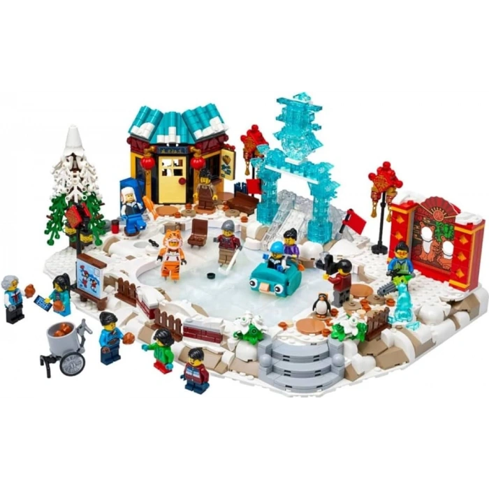 LEGO 80109 Chinese Festivals Yeni Ay Yılı Buz Festivali (1519 Parça )