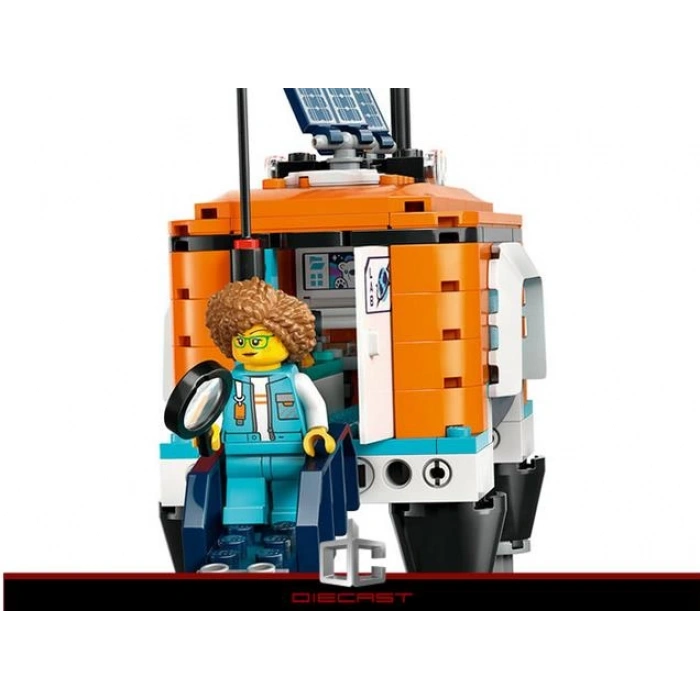 LEGO® City Kutup Keşif Kamyonu ve Mobil Laboratuvarı 60378 Oyuncak Yapım Seti (489 Parça)