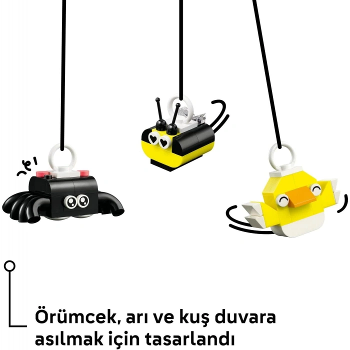 LEGO Classic Yaratıcı Mutlu Kutu 11042-5 Yaş ve Üzeri Çocuklar İçin Yaratıcı ve Eğlenceli Oyuncak Yapım Seti (680 Parça)