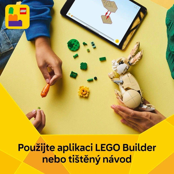 LEGO Creator 3’ü 1 Arada Sevimli Tavşan 31162-8 Yaş ve Üzeri Çocuklar için Lama ve Fok Figürüne Dönüşebilen Yaratıcı Oyuncak Yapım Seti, Doğum Günü Hediyesi (326 Parça)
