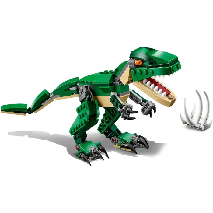 LEGO Creator Muhteşem Dinozorlar 31058-7 Yaş ve Üzeri Dinozorları Seven Çocuklar için Yaratıcı Oyuncak Yapım Seti (174 Parça)
