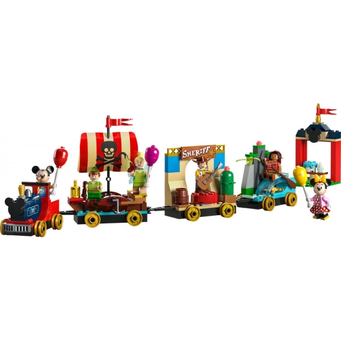 LEGO® | Disney: Disney Kutlama Treni 43212-4 Yaş ve Üzeri Genç Hayranlar ve Çocuklar için Yaratıcı Oyuncak Yapım Seti (200 Parça)