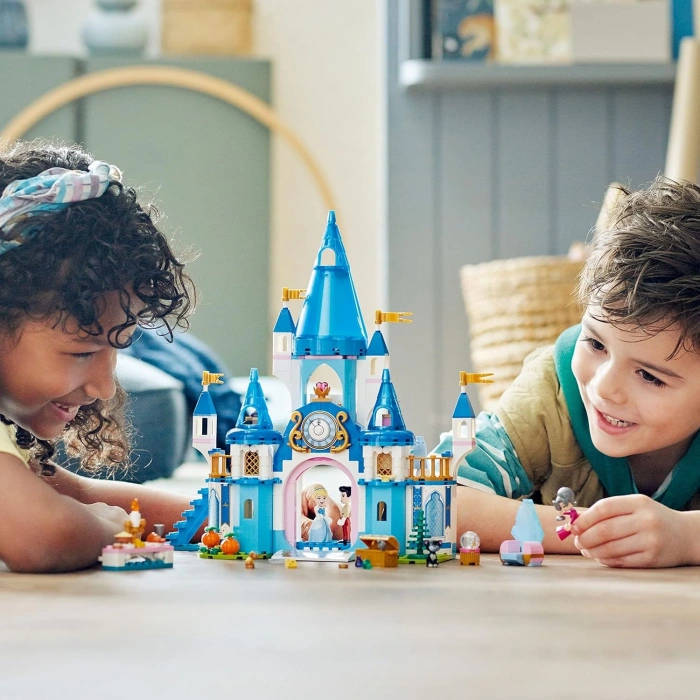 LEGO® | Disney Princess™ Sindirella ve Yakışıklı Prens’in Şatosu 43206-5 Yaş ve Üzeri Hayal Gücü Geniş Çocuklar için Oyuncak Yapım Seti (365 Parça)