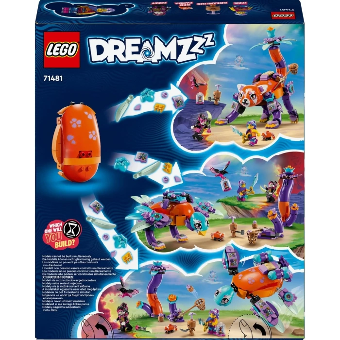 LEGO DREAMZzz Izzienin Düş Hayvanları 71481 – 8 Yaş ve Üzeri Kız ve Erkek Çocuklar için Minifigür ve Hayvan Figürleri İçeren Yaratıcı Oyuncak Yapım Seti, Çocuklar için Doğum Günü Hediyesi (328 Parça)