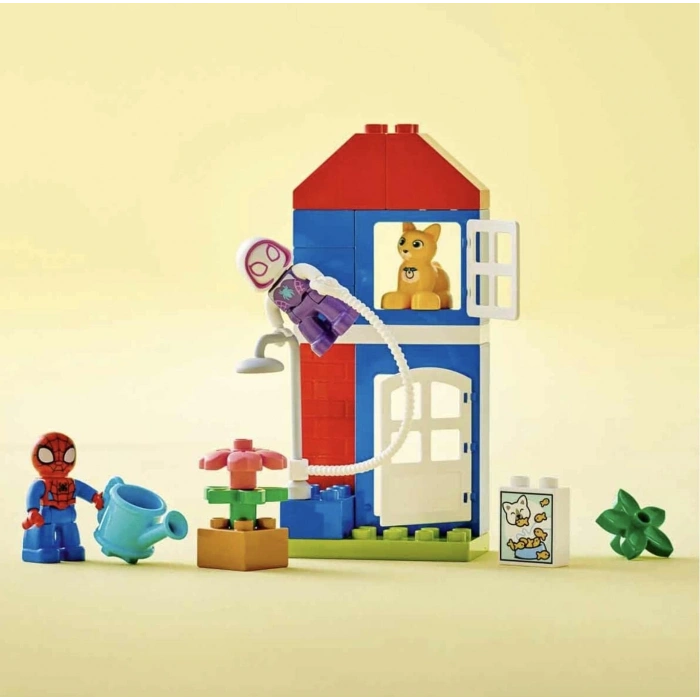 LEGO® DUPLO® Marvel Örümcek Adam’ın Evi 10995-2 Yaş ve Üzeri Çocuklar için Örümcek Adamlı Yaratıcı Oyuncak Yapım Seti (25 Parça)