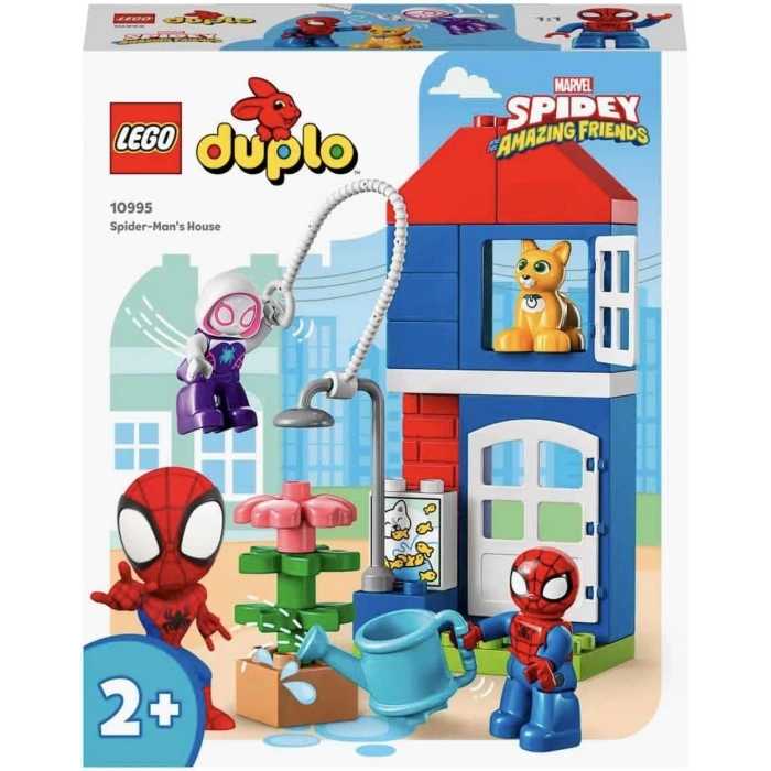 LEGO® DUPLO® Marvel Örümcek Adam’ın Evi 10995-2 Yaş ve Üzeri Çocuklar için Örümcek Adamlı Yaratıcı Oyuncak Yapım Seti (25 Parça)