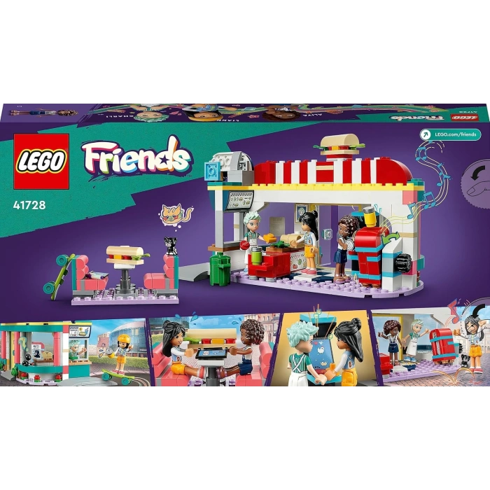 LEGO ® Friends Heartlake Şehir Merkezi Restoranı 41728 - 6 Yaş ve Üzeri için Yapım Seti (346 Parça)