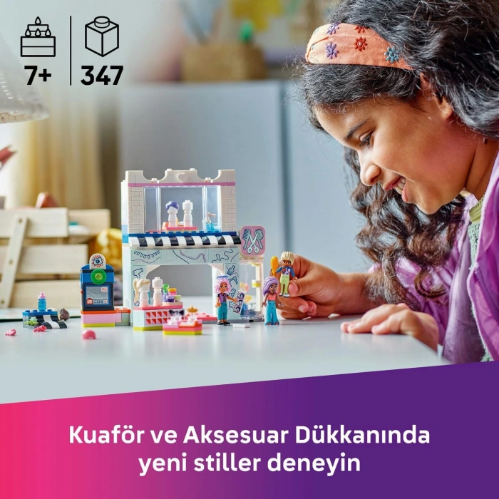 LEGO Friends Kuaför ve Aksesuar Mağazası 42662-7 Yaş ve Üzeri (347 Parça)