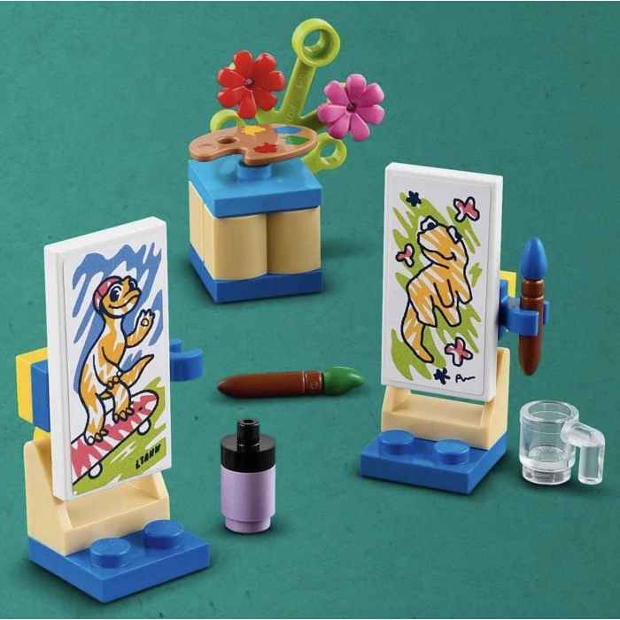 LEGO® Friends Liannnın Odası 41739-6 Yaş ve Üzeri Çocuklar için Yaratıcı Oyuncak Yapım Seti (204 Parça)