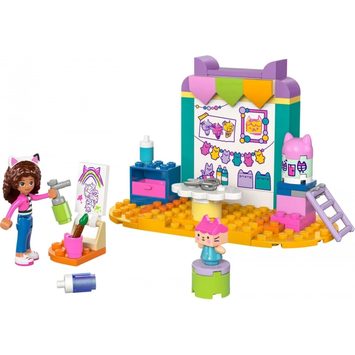LEGO Gabby’s Dollhouse Karton Yavru Kedi ile El Sanatları 10795- 4 Yaş ve Üzeri Çocuklar için (60 Parça)