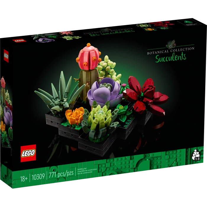 LEGO® ICONS Çiçek Demeti 10309 - Yetişkinler İçin LEGO Botanik Koleksiyonunun Tamamlayıcısı Sergilenebilir Yaratıcı Model Yapım Seti