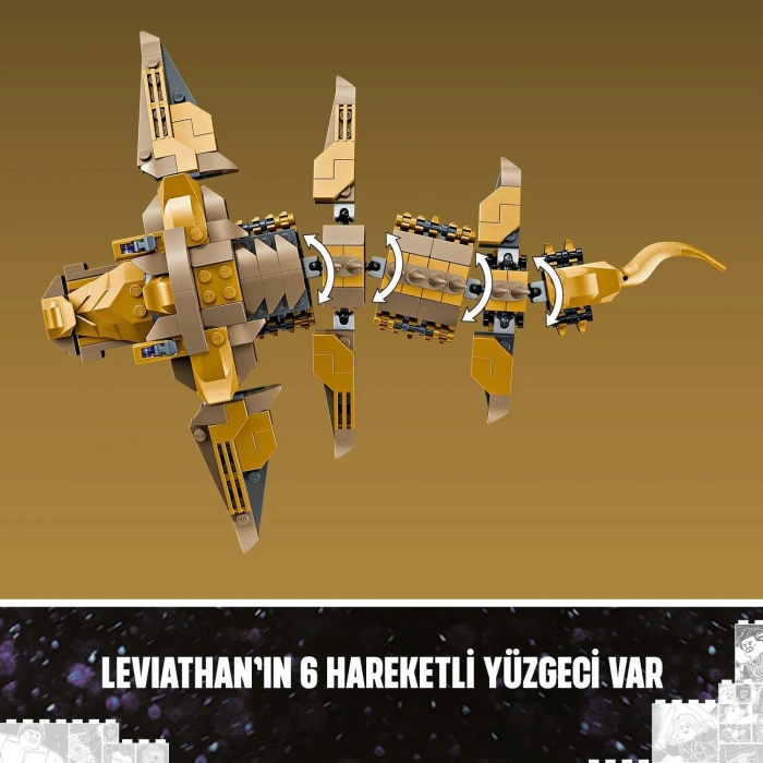 LEGO Marvel Avengers, Leviathan’a Karşı 76290-7 Yaş ve Üzeri Süper Kahraman Sevenler İçin Yaratıcı Oyuncak Yapım Seti (347 Parça)