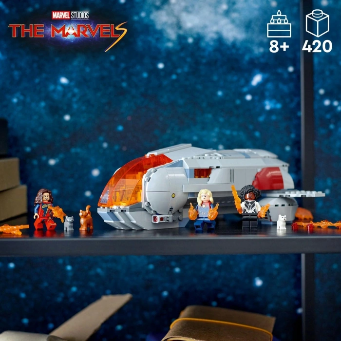 LEGO Marvel Hoopty 76232- 8 Yaş ve Üzeri Oyuncak Yapım Seti (420 Parça)