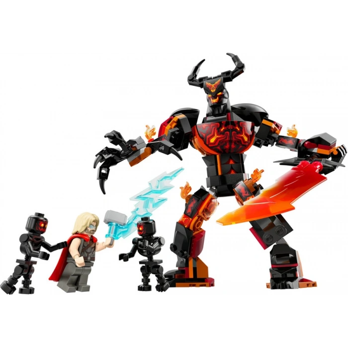 LEGO Marvel Thor, Surtur Yapım Figürüne Karşı 76289 – 8 Yaş ve Üzeri Yapım Seti (245 Parça)