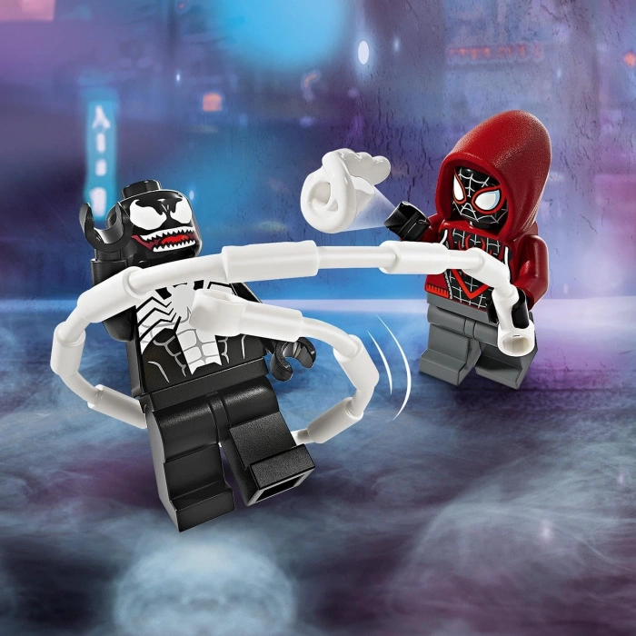 LEGO Marvel Venom Robot Zırhı Miles Morales’e Karşı 76276-6 Yaş ve Üzeri Süper Kahraman Seven Çocuklar için İnşa Edilebilen Yaratıcı Oyuncak Yapım Seti (134 parça)