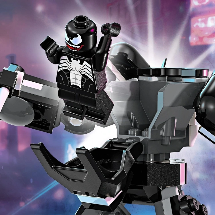 LEGO Marvel Venom Robot Zırhı Miles Morales’e Karşı 76276-6 Yaş ve Üzeri Süper Kahraman Seven Çocuklar için İnşa Edilebilen Yaratıcı Oyuncak Yapım Seti (134 parça)