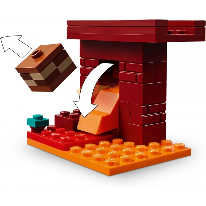 LEGO Minecraft Nether Lav Savaşı 21266