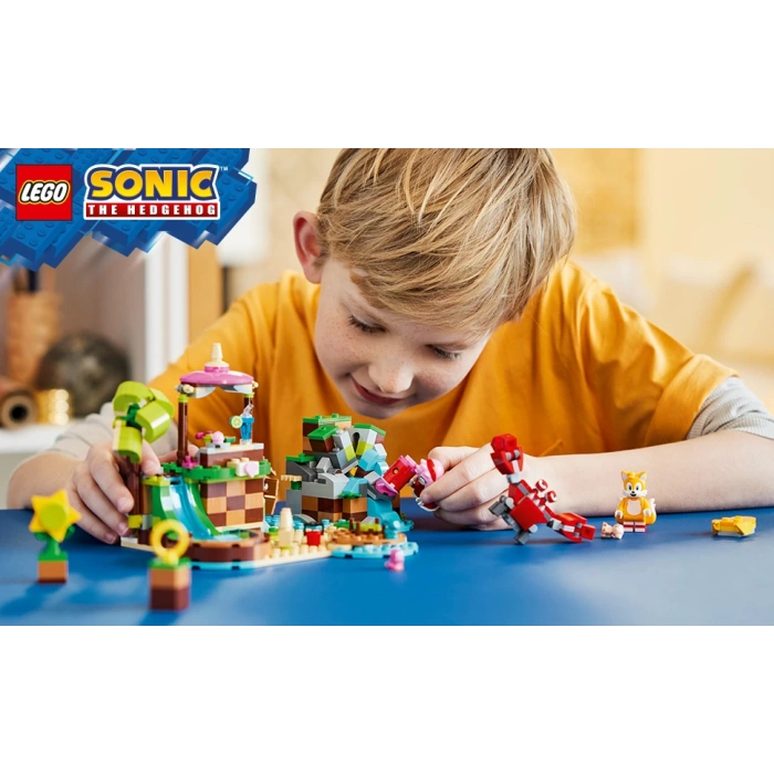 LEGO Sonic the Hedgehog Amy’nin Hayvan Kurtarma Adası 76992 Oyuncak Yapım Seti (388 Parça)