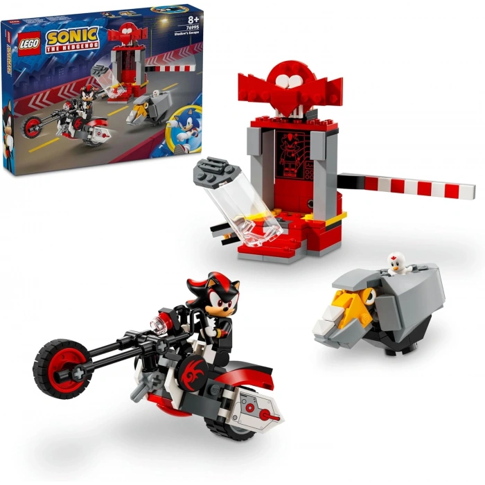 LEGO Sonic the Hedgehog Shadow the Hedgehog Kaçışı 76995-8 Yaş ve Üzeri Çocuklar için Yaratıcı Oyuncak Yapım Seti (196 Parça)
