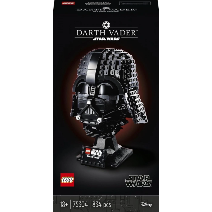 LEGO Star Wars Darth Vader Kaskı 75304 - Yetişkin Star Wars Sevenler İçin Koleksiyonluk Yaratıcı Yapım Seti (834 Parça)