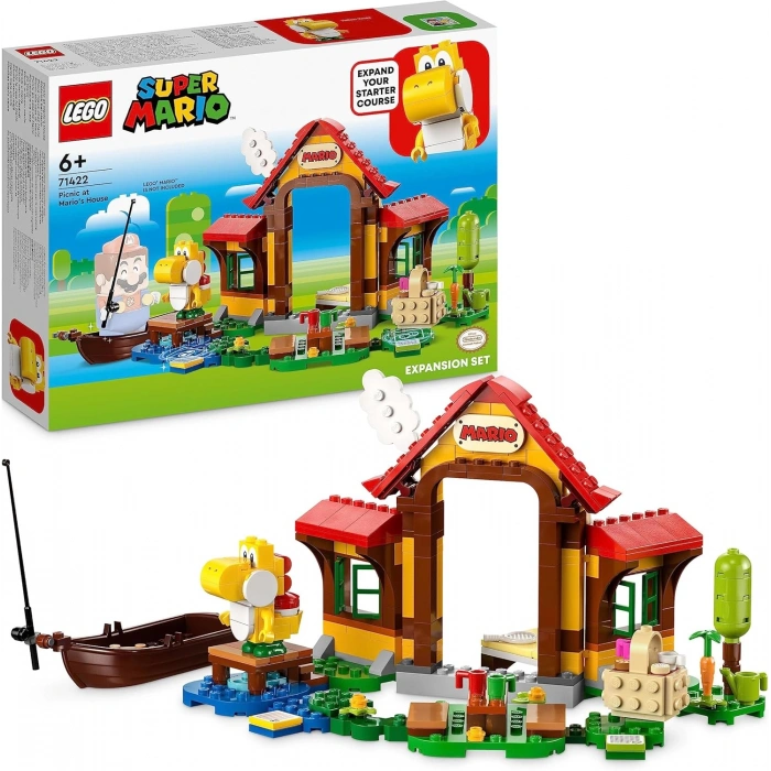 LEGO Super Mario Mario’nun Evinde Piknik Ek Macera Seti 71422 (259 Parça)