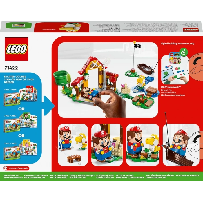 LEGO Super Mario Mario’nun Evinde Piknik Ek Macera Seti 71422 (259 Parça)