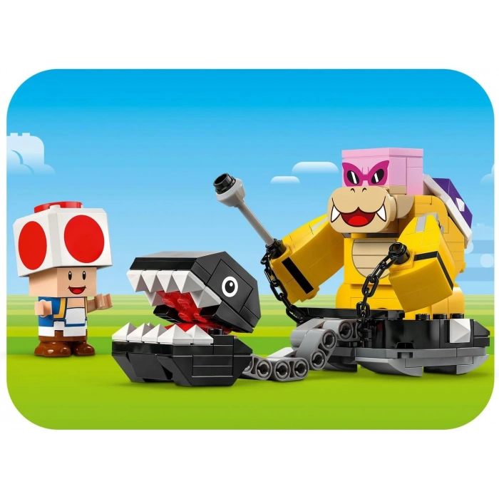 LEGO Super Mario Peach’in Kalesinde Roy ile Savaş 71435-7 Yaş ve Üzeri Çocuklar için Nintendo Karakteri İçeren Yaratıcı Oyuncak Yapım Seti (738 Parça)