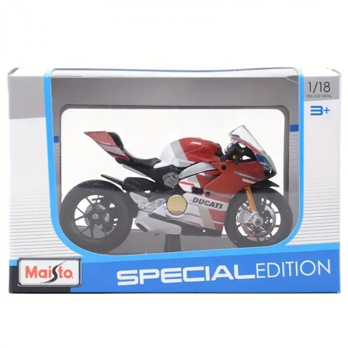 Maisto Ducati Panigale V4 S Corse 1:18 Ölçekli Döküm Motosiklet Modeli