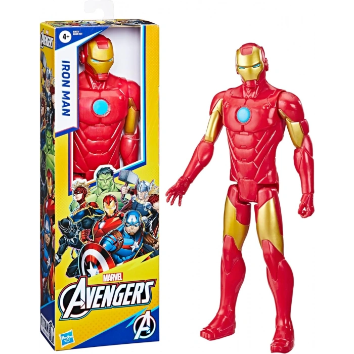 Marvel Avengers Titan Hero Figüre Iron Man E3309-E7873
