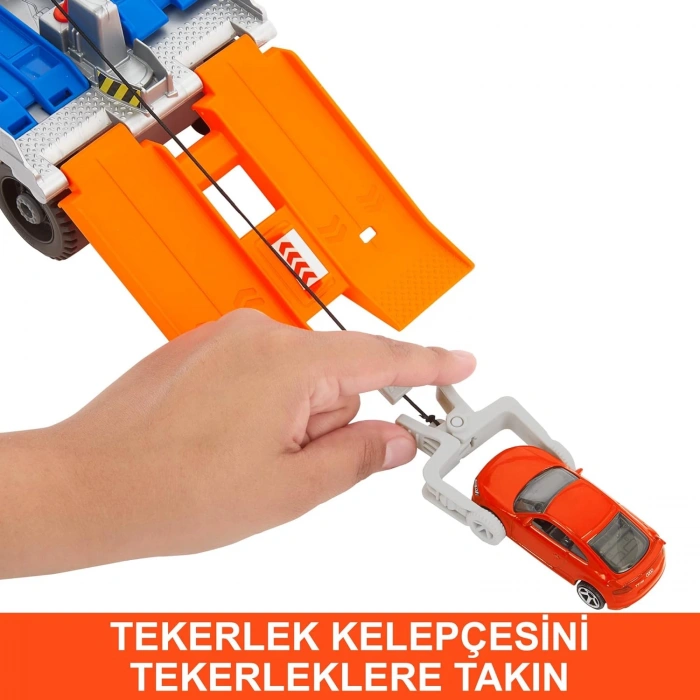 Matchbox HRY43 Çekici Ve Tamir Kamyonu ‎Ve Bir Araç 2019 AUDI TT RS COUPE